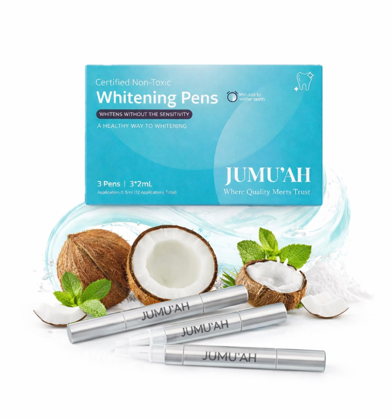 Teeth Whitening Pen 3 Pcs - 2ML Each